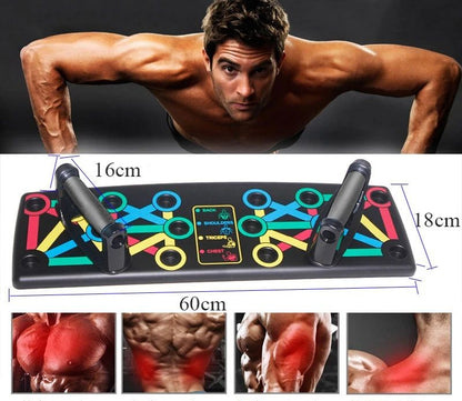 9-in-1 Push-Up Board – Total Body Workout System