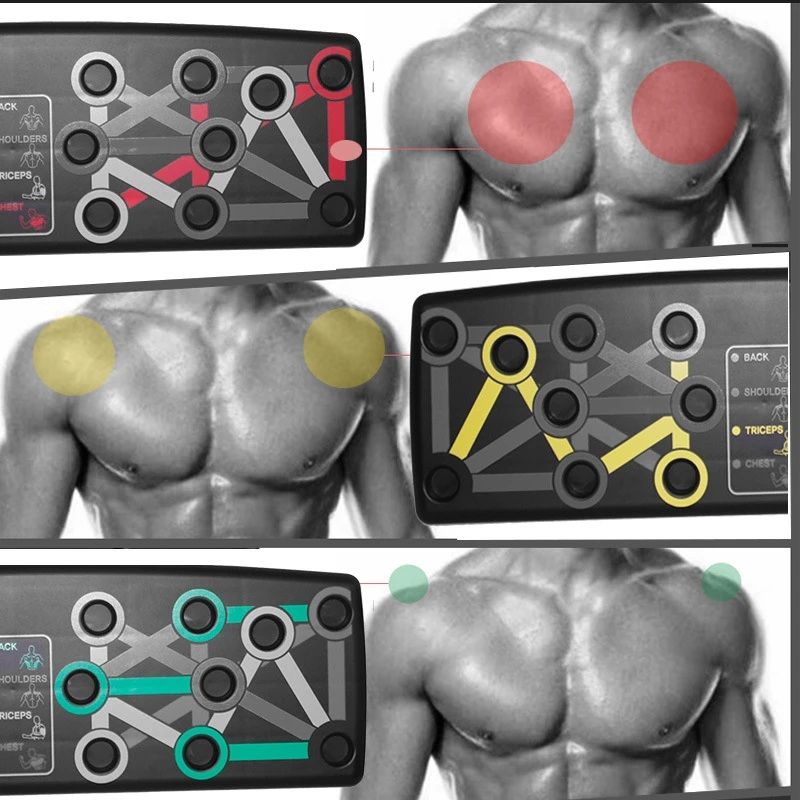 9-in-1 Push-Up Board – Total Body Workout System